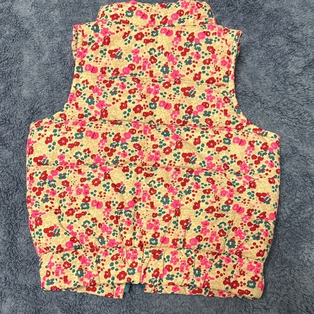 OshKosh B'gosh Floral Puffer Vest